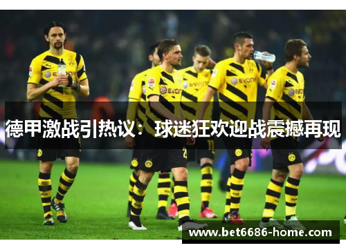 德甲激战引热议：球迷狂欢迎战震撼再现
